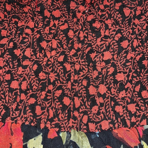 Fire Los Angeles Sundress: Fully Lined, Stretch back, Tie Neckline, Purse Bonus - Picture 6 of 9